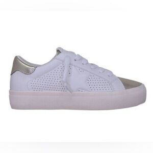 Women's Vintage Havana IVY Ro Vint White IVY 2/WHT Size 6.5 Gold Star Retro